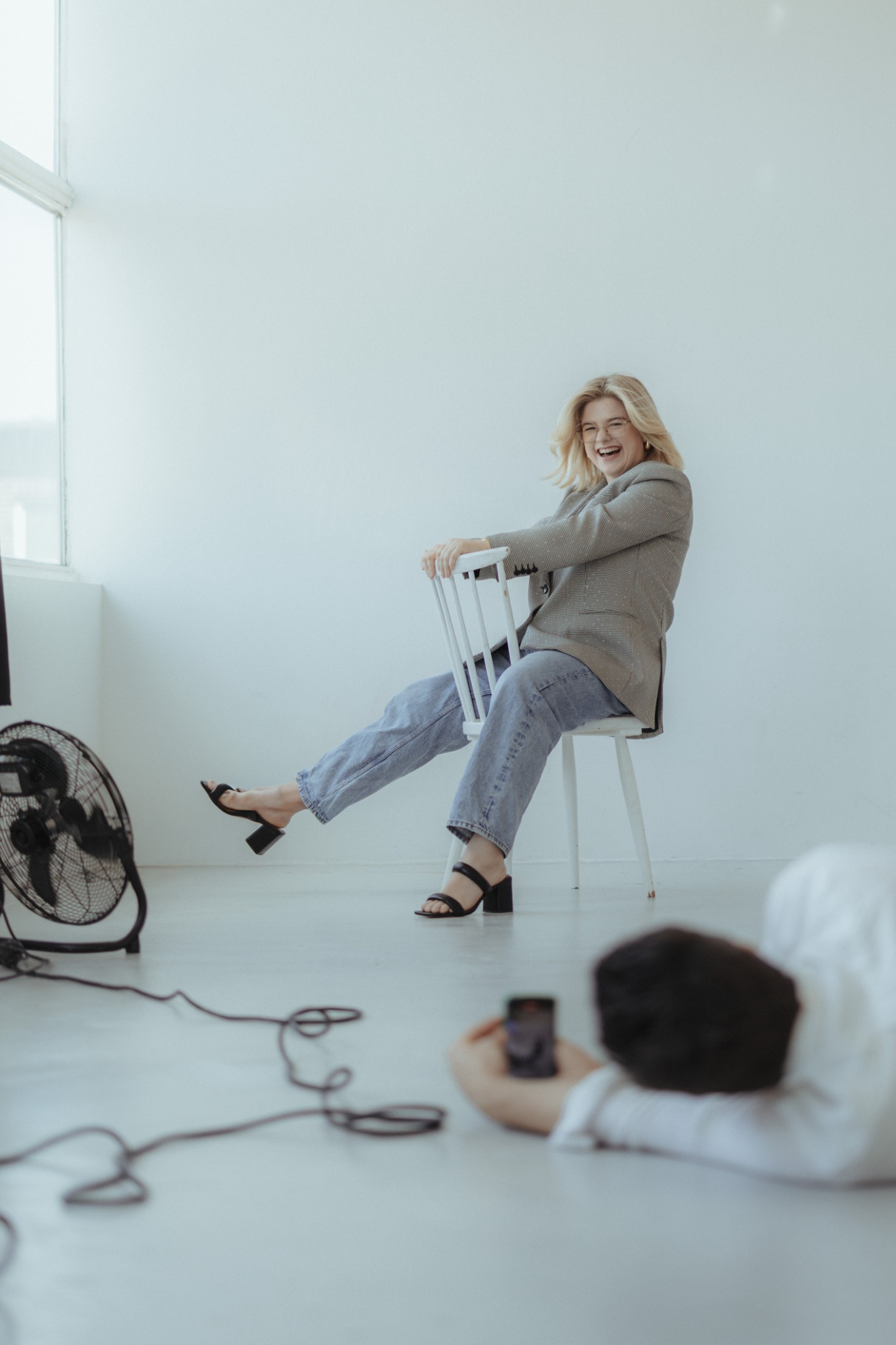 Authentischer Blick hinter die Kulissen eines Branding Shootings